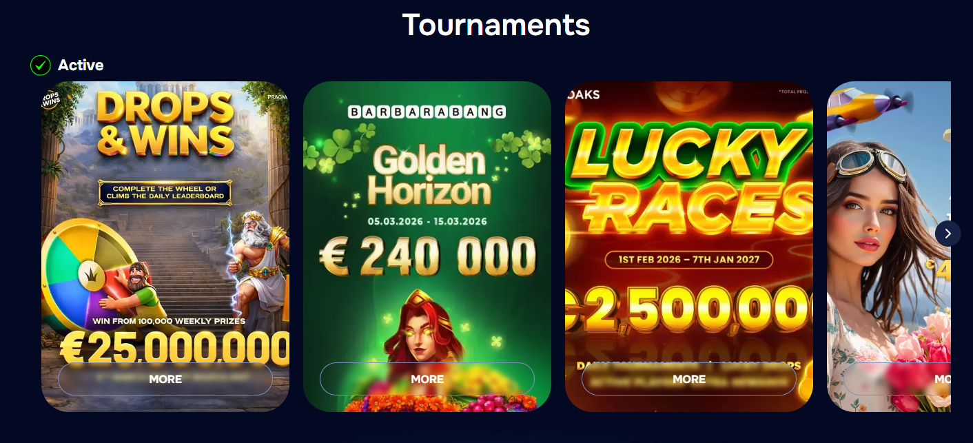Wizardo casino active promos golden jacks lucky races.
